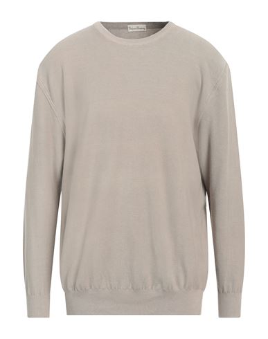 Cashmere Company Man Sweater Beige Size 46 Cotton, Silk