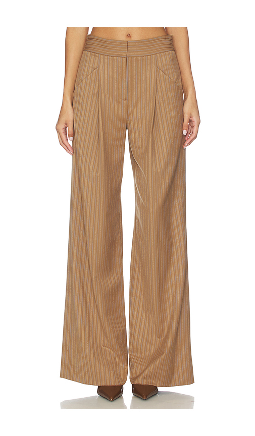 Veronica Beard PANTALON RIMINI en Brown. 2. Also , 4