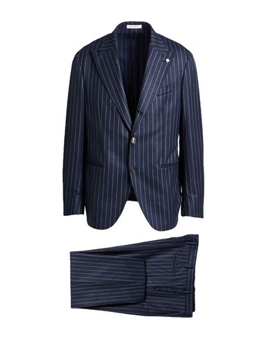 Man Suit Navy Size 44 Virgin Wool