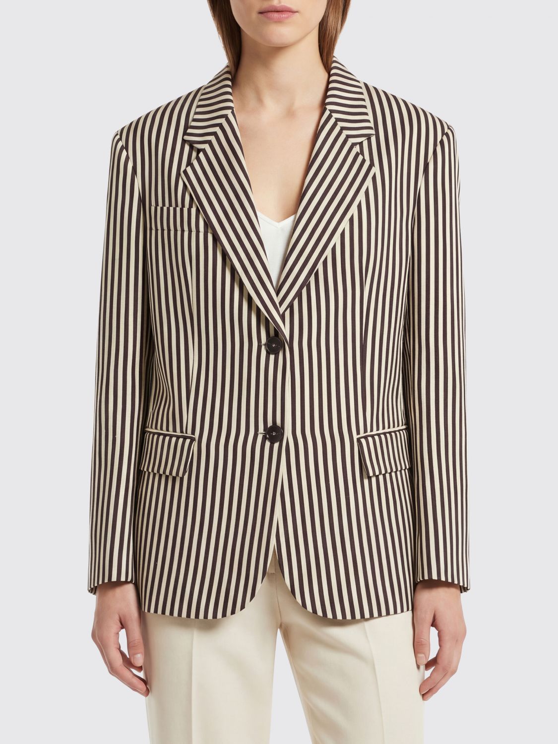 Blazer Woman color Brown