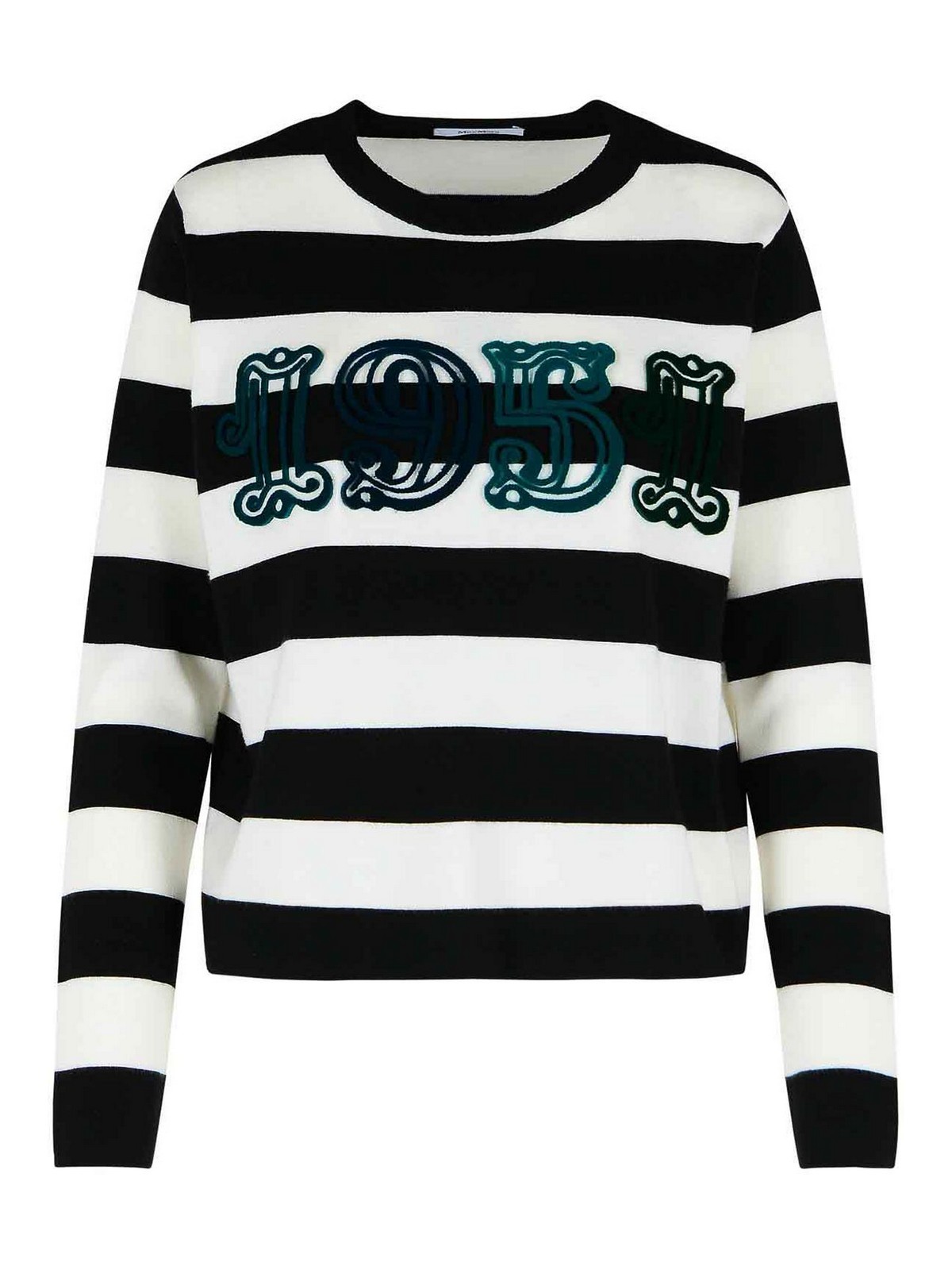 Viterbo Two-Tone Virgin Wool Sweater