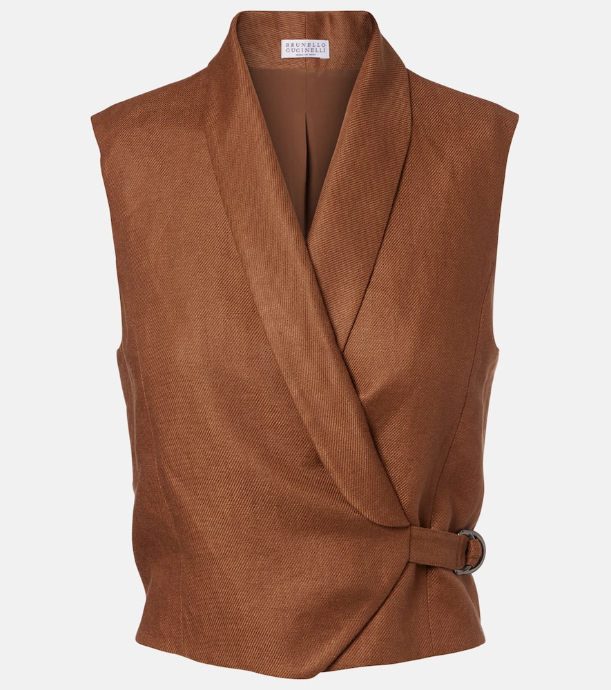 Monili linen vest