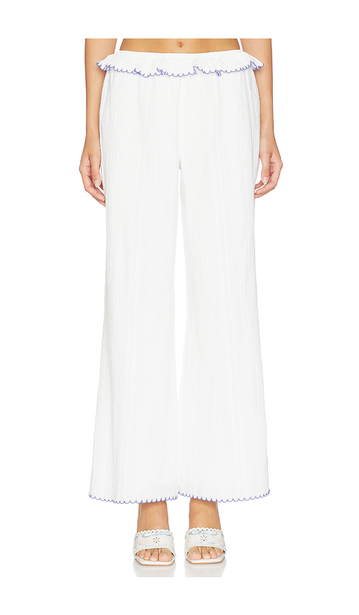 MAJORELLE Klarissa Pant in White. XXS also in XS, S