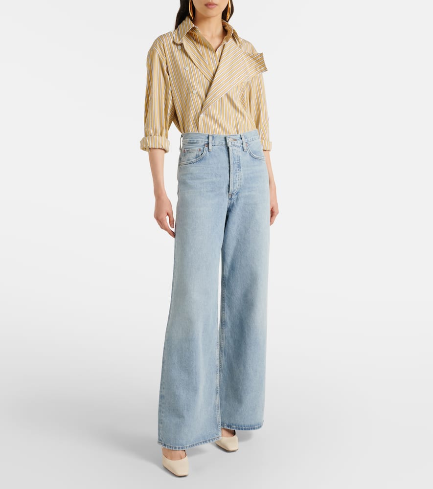 Dame Jean high-rise wide-leg jeans
