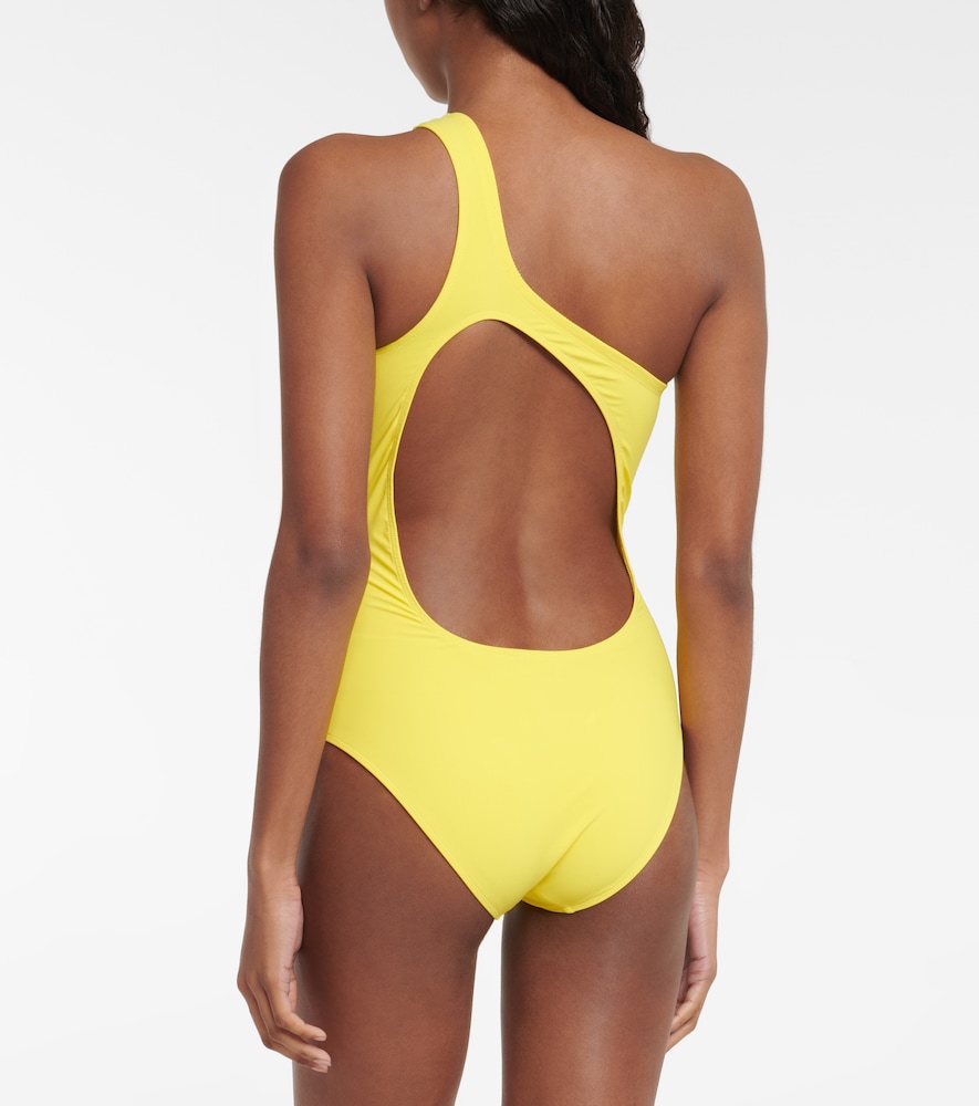 Sage one-shoulder swimsuit
