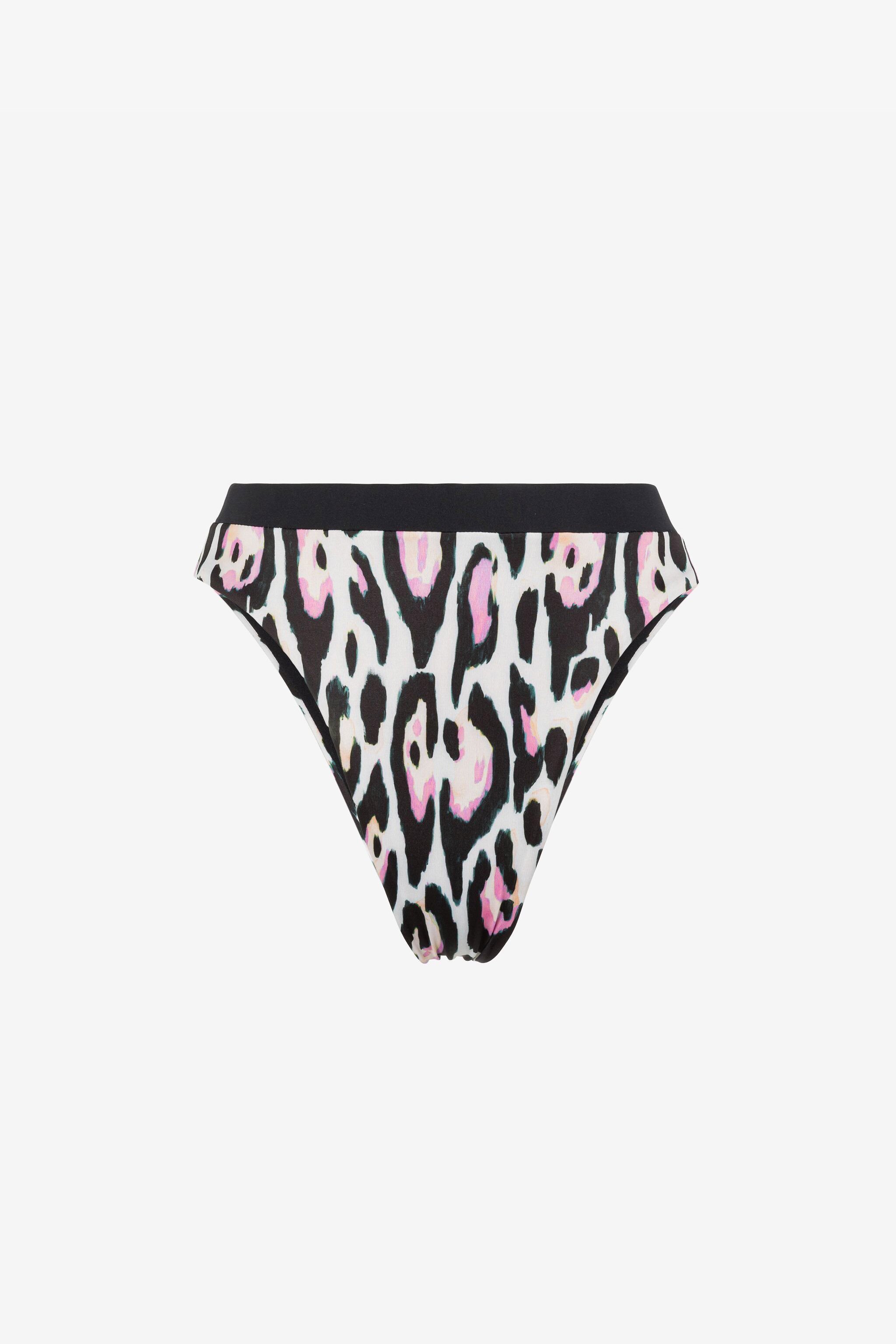Jaguar-print Bikini Bottoms