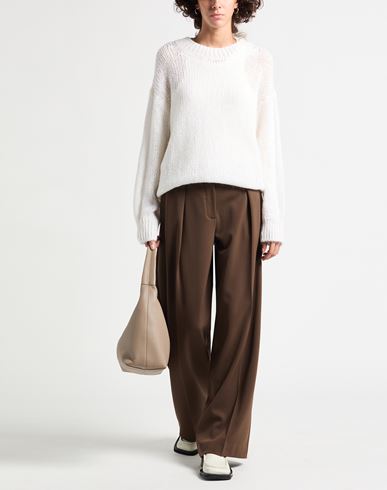 Samsøe Φ Samsøe Woman Sweater White Size M Acrylic, Polyamide, Mohair wool