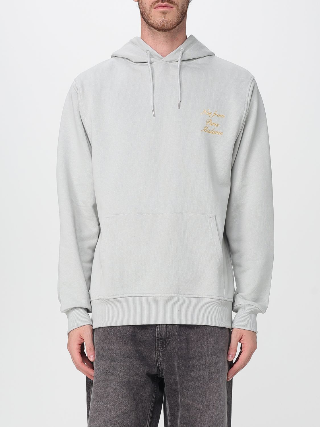 Sweater DRÔLE DE MONSIEUR Men color Grey