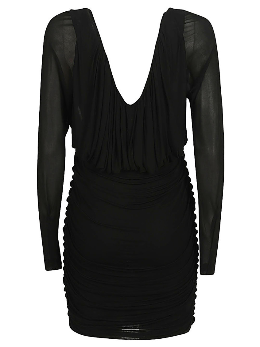 Draped Mini Dress