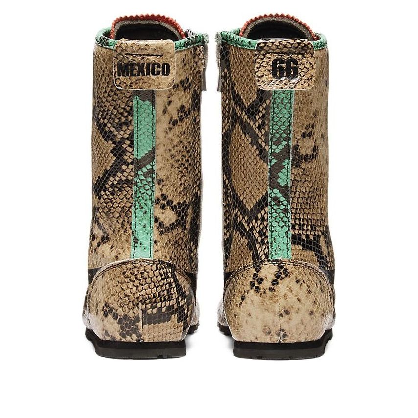 Mexico 66 Square Boots 'Snakeskin Wood Crepe Red'