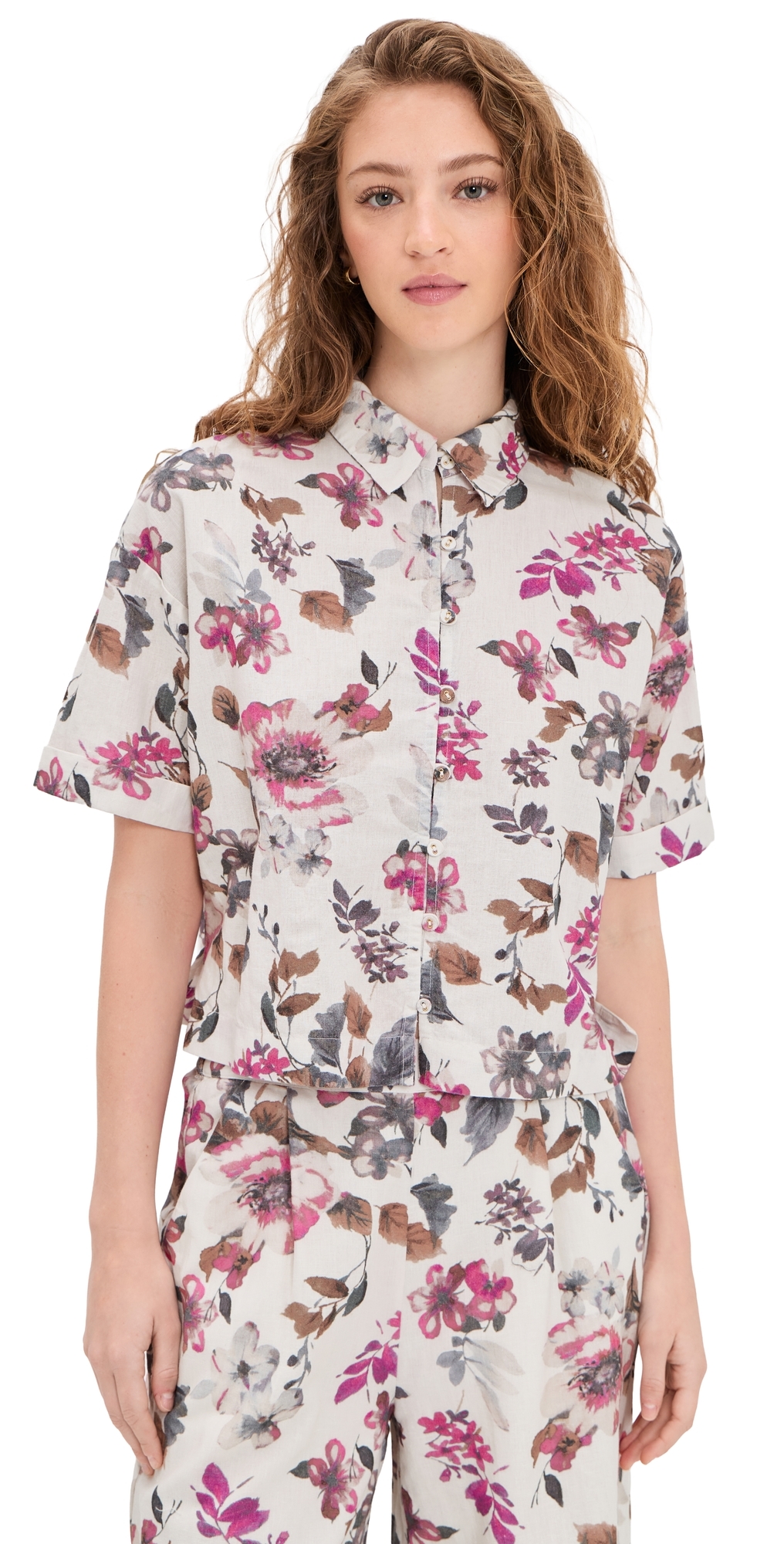 Jenni Top Amapola Print