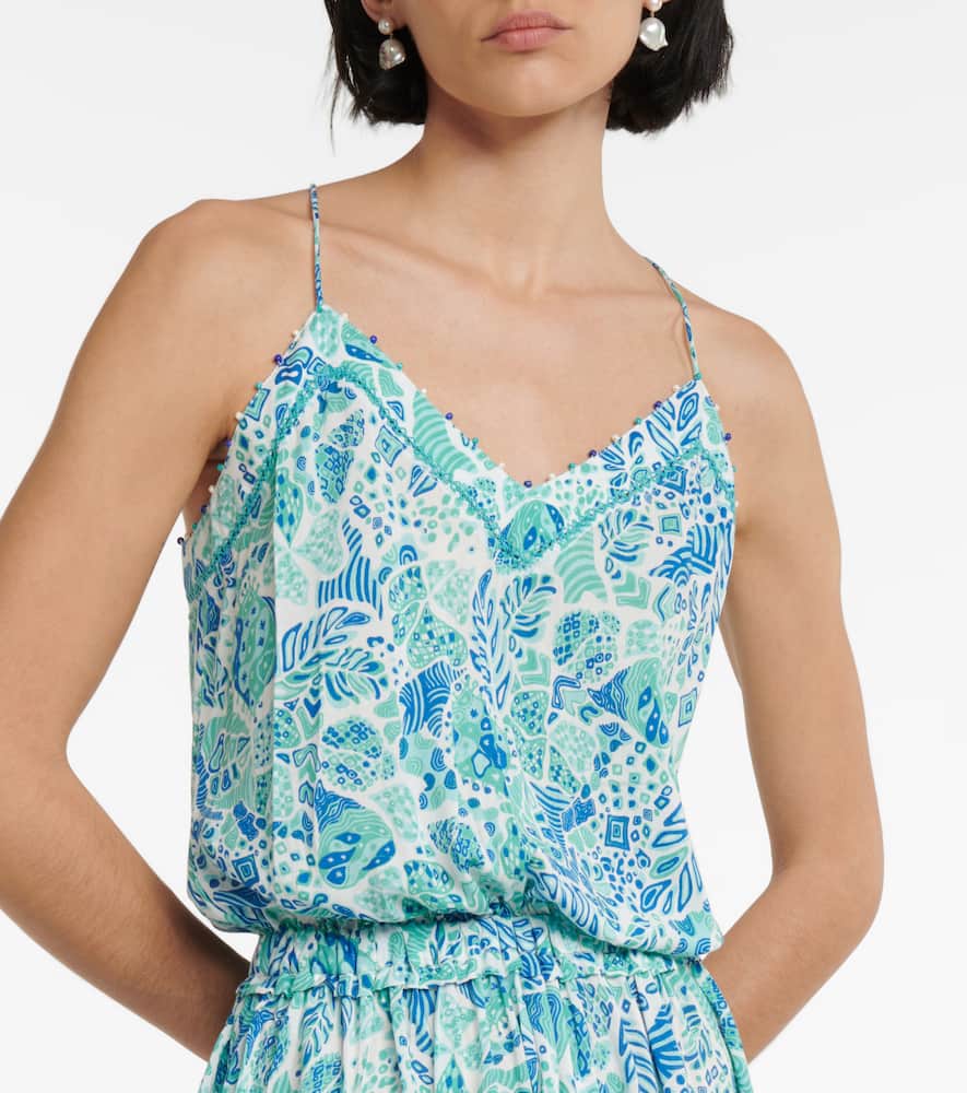 Laurie printed minidress