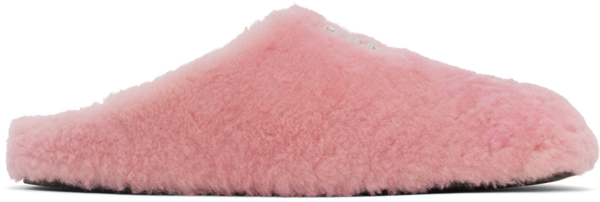 Pink 4G Flat Slippers