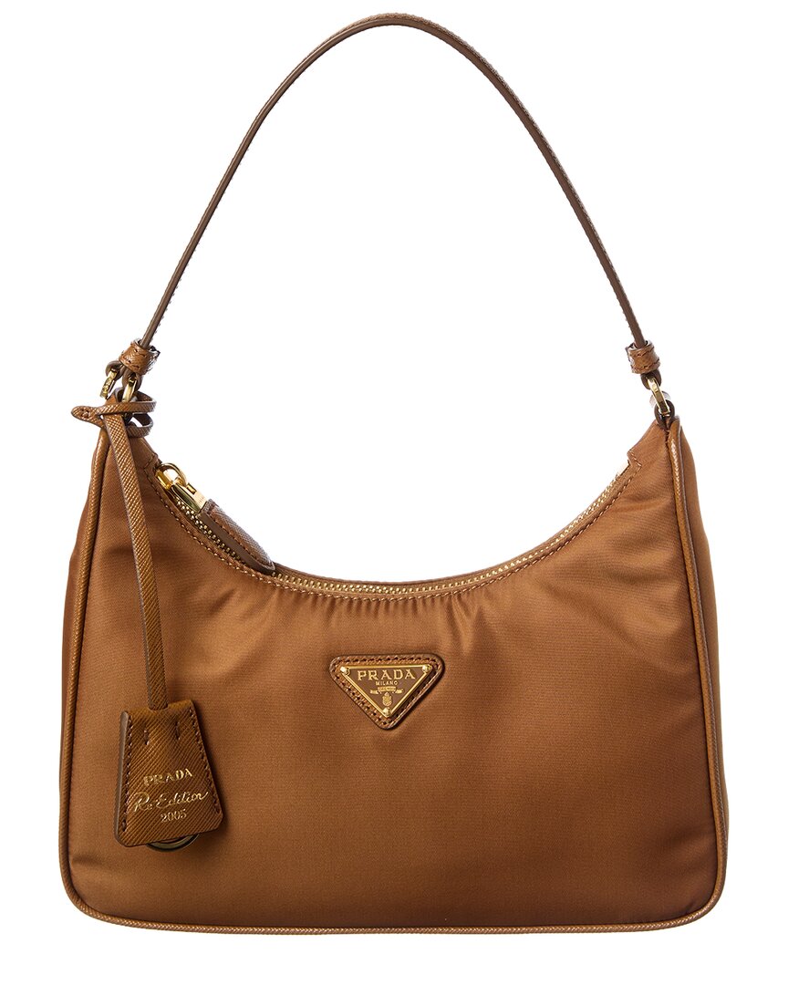 Re-Edition 2005 Re-Nylon & Saffiano Leather Mini Bag