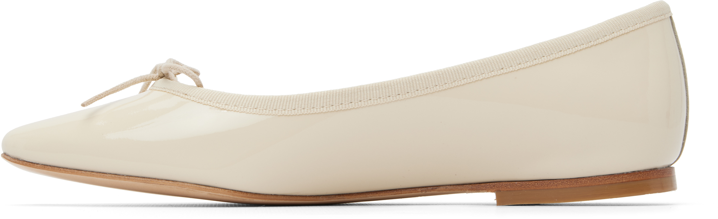 Off-White Cendrillon Pointed-Toe Ballerina Flats