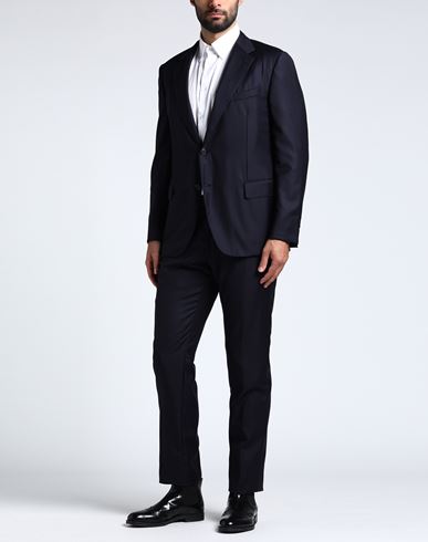Man Suit Midnight blue Size 46 Wool