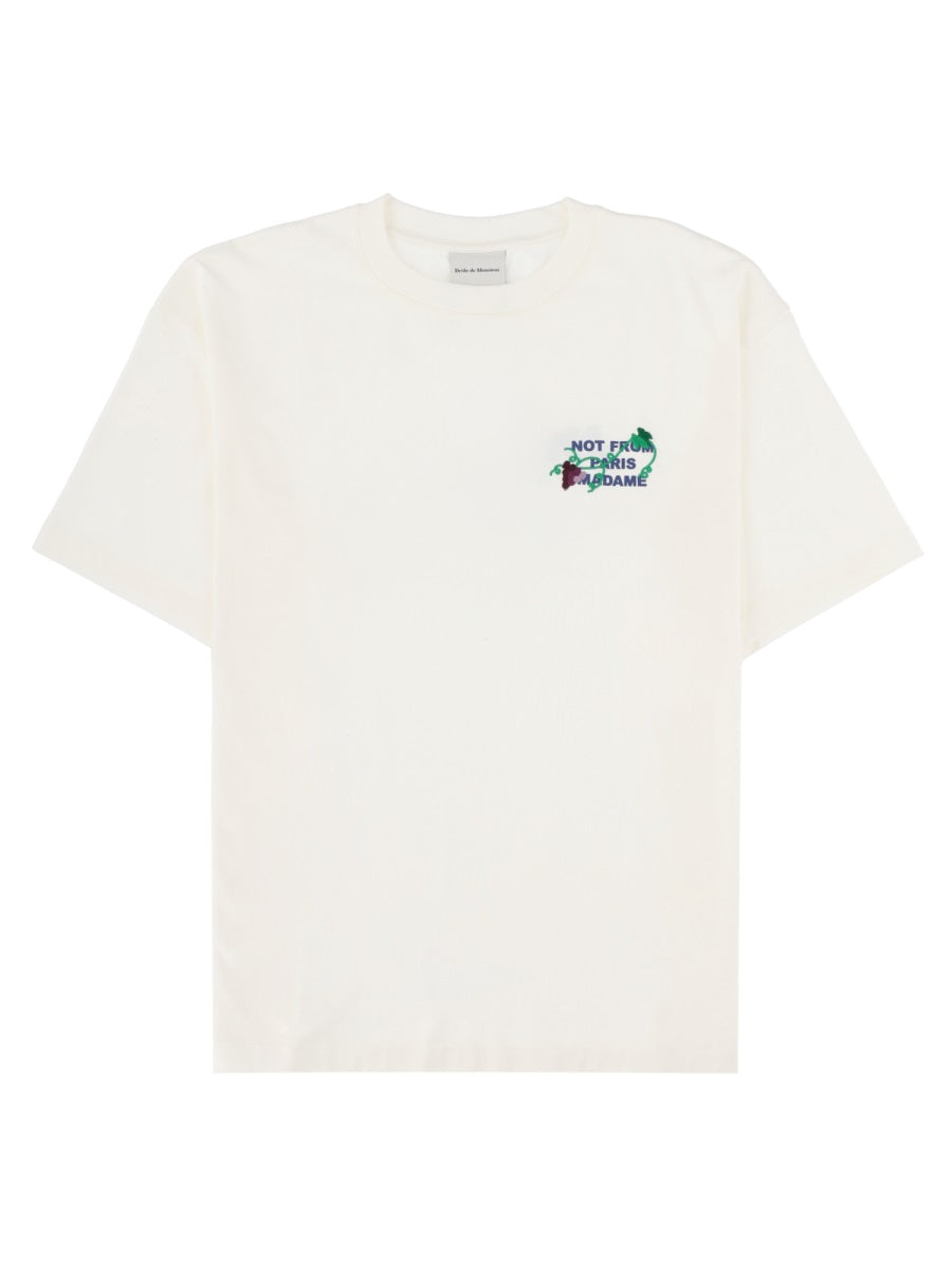 Drôle De Monsieur Men's Cotton T-Shirt