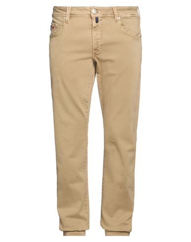 Man Jeans Camel Size 30 Cotton, Polyester, Elastane