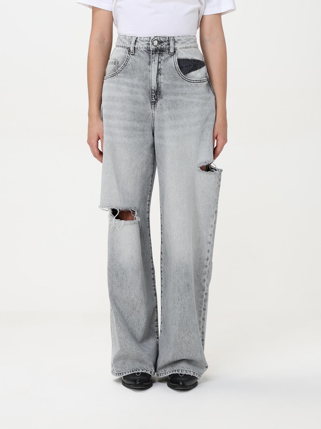 Jeans Woman color Grey