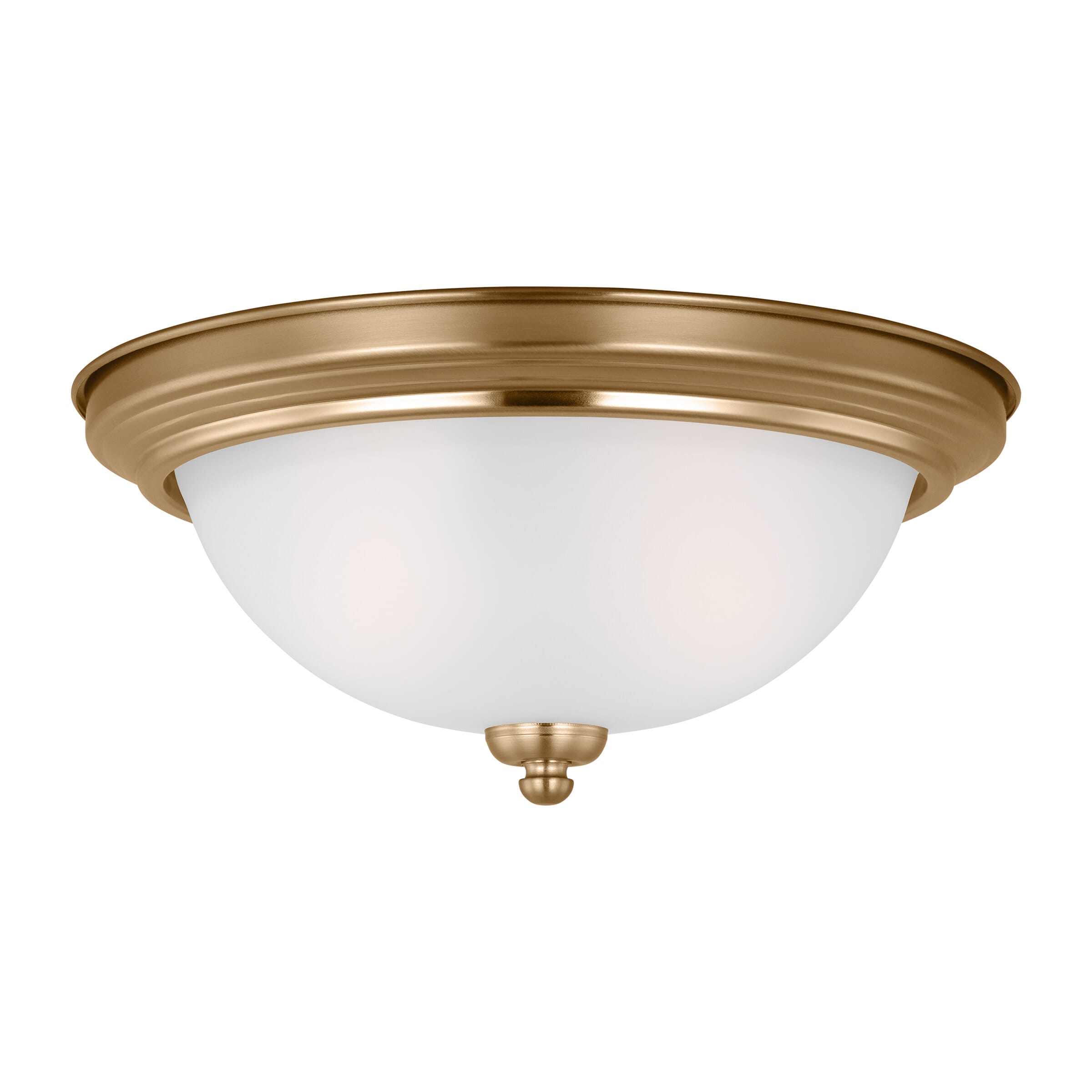 Geary 2-Light Ceiling Light in Satin Bra