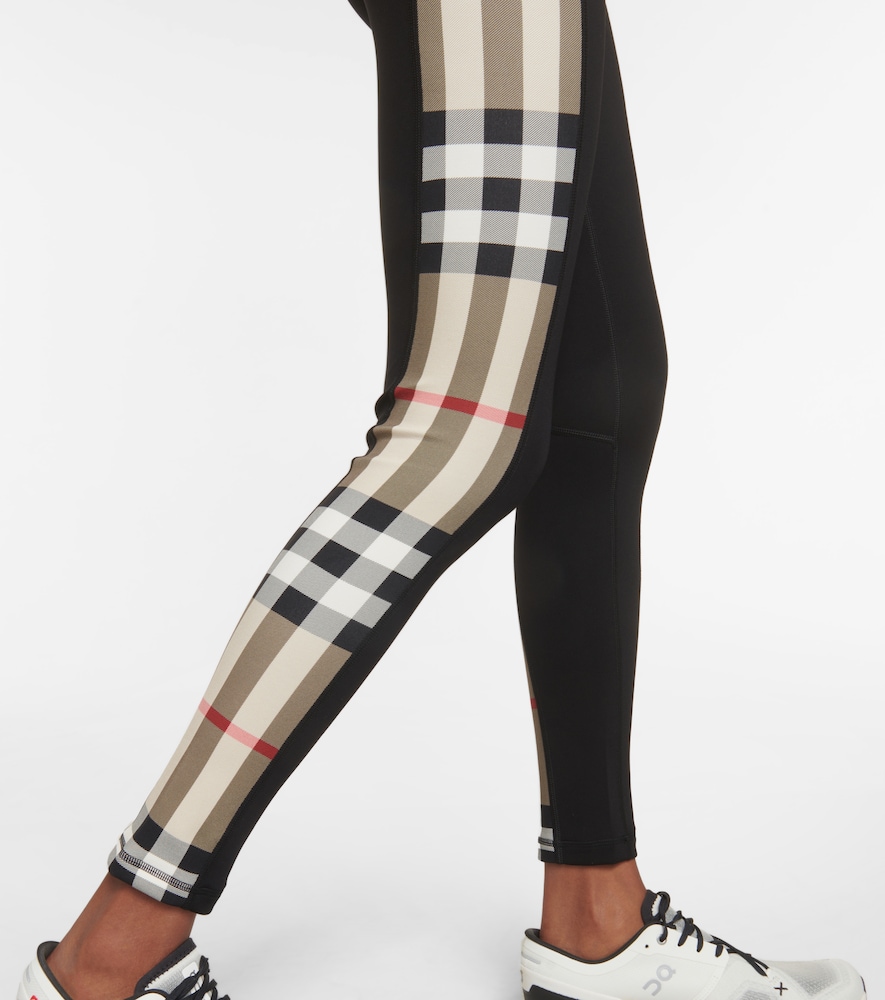 Burberry plaid leggings sales