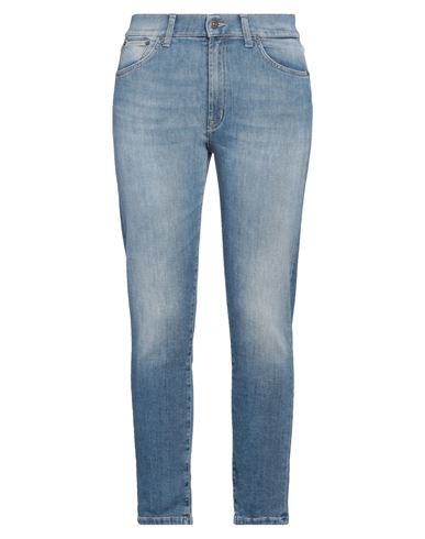 Woman Jeans Blue Size 26 Cotton, Elastomultiester, Elastane