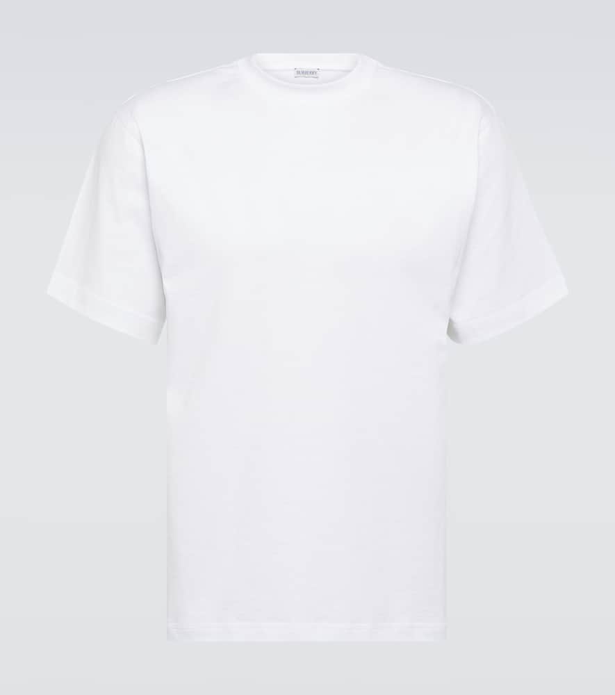 Printed cotton jersey T-shirt