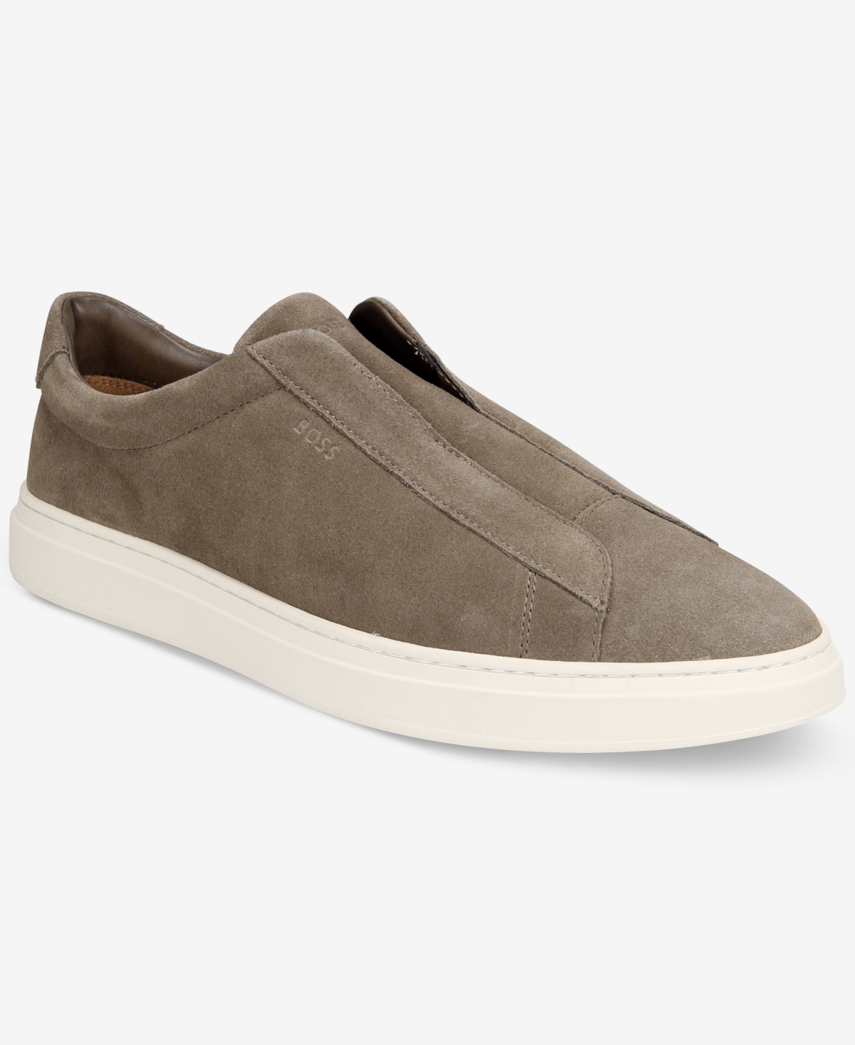 Men's Kieran Laceless Low-Top Sneakers - Beige