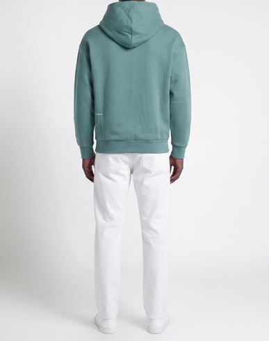 Man Sweatshirt Sage green Size XXS Organic cotton