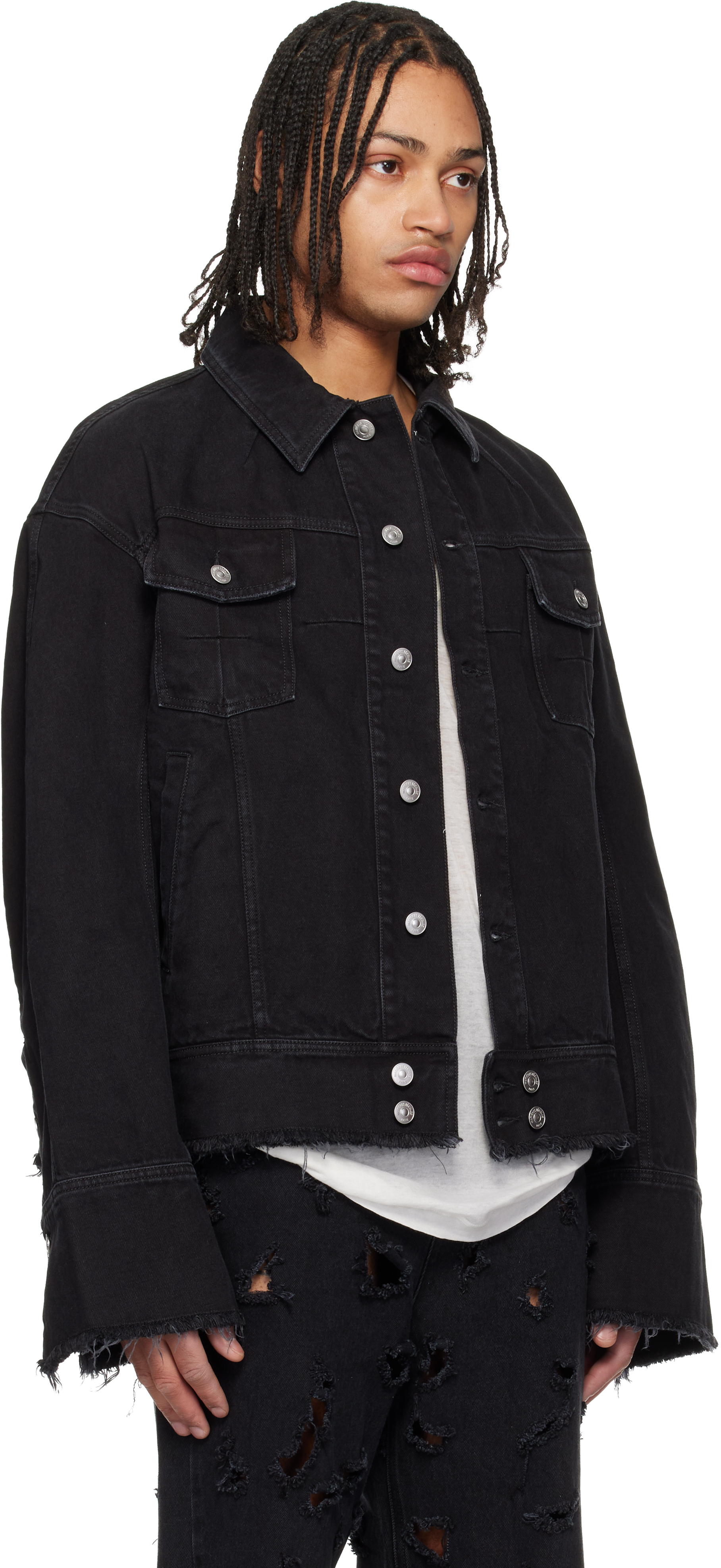 Black Pierre Denim Jacket