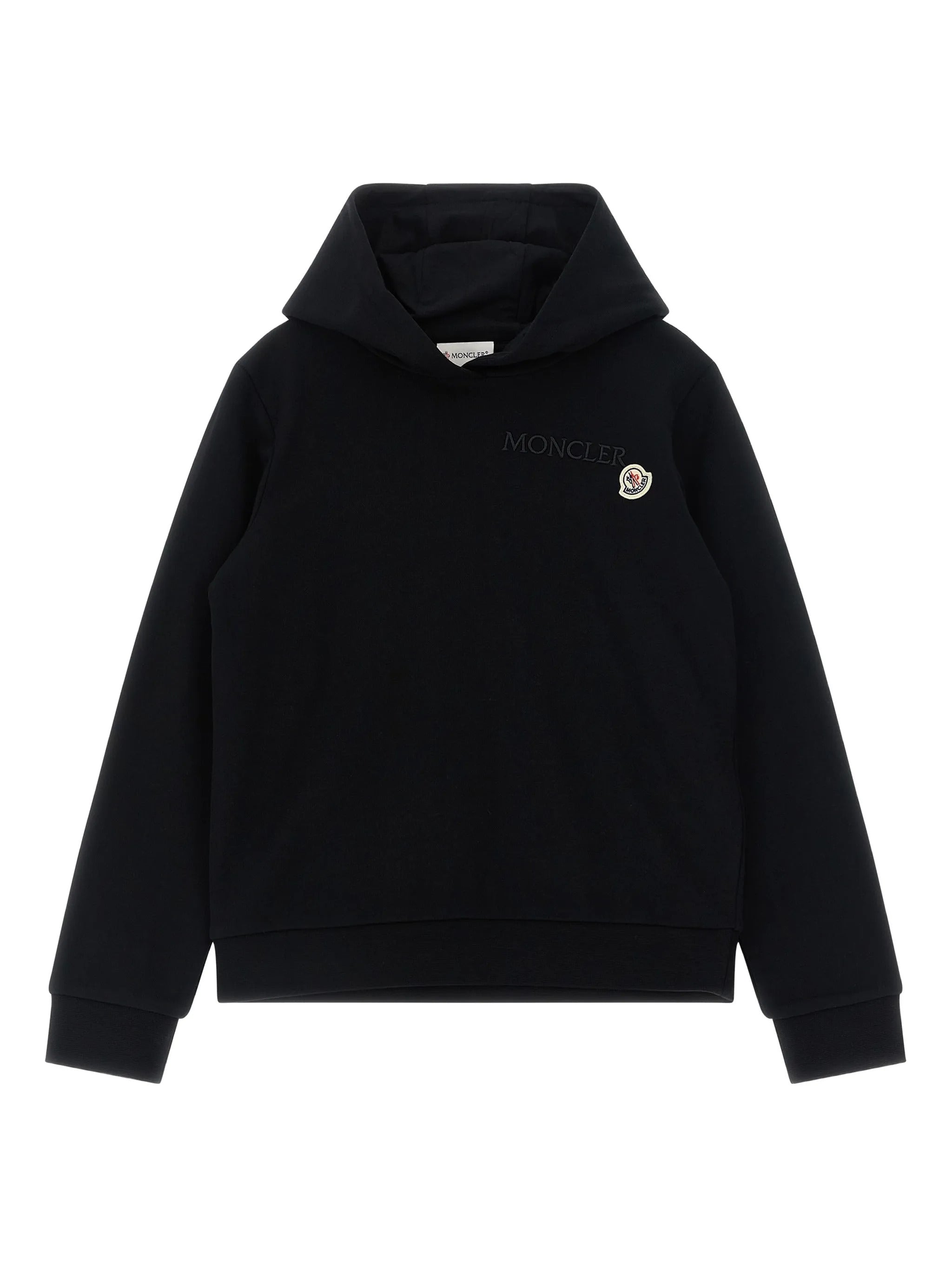 Kids' Cotton Lined Hooded Sweater with Kangaroo Pocket