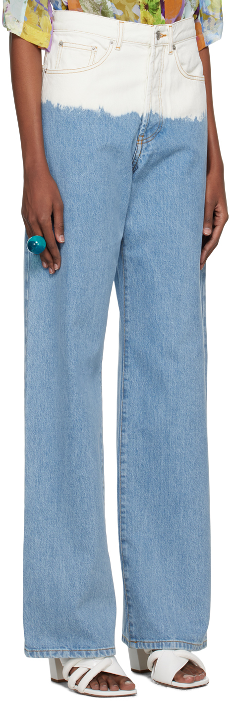 Dries Van Noten SSENSE限定 ブルー Peyton ジーンズ