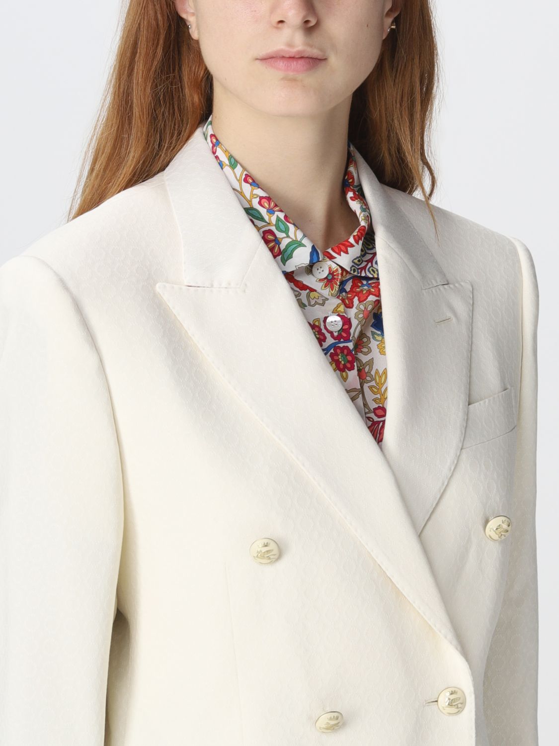 Blazer Woman color White
