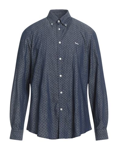 Man Shirt Black Size L Cotton