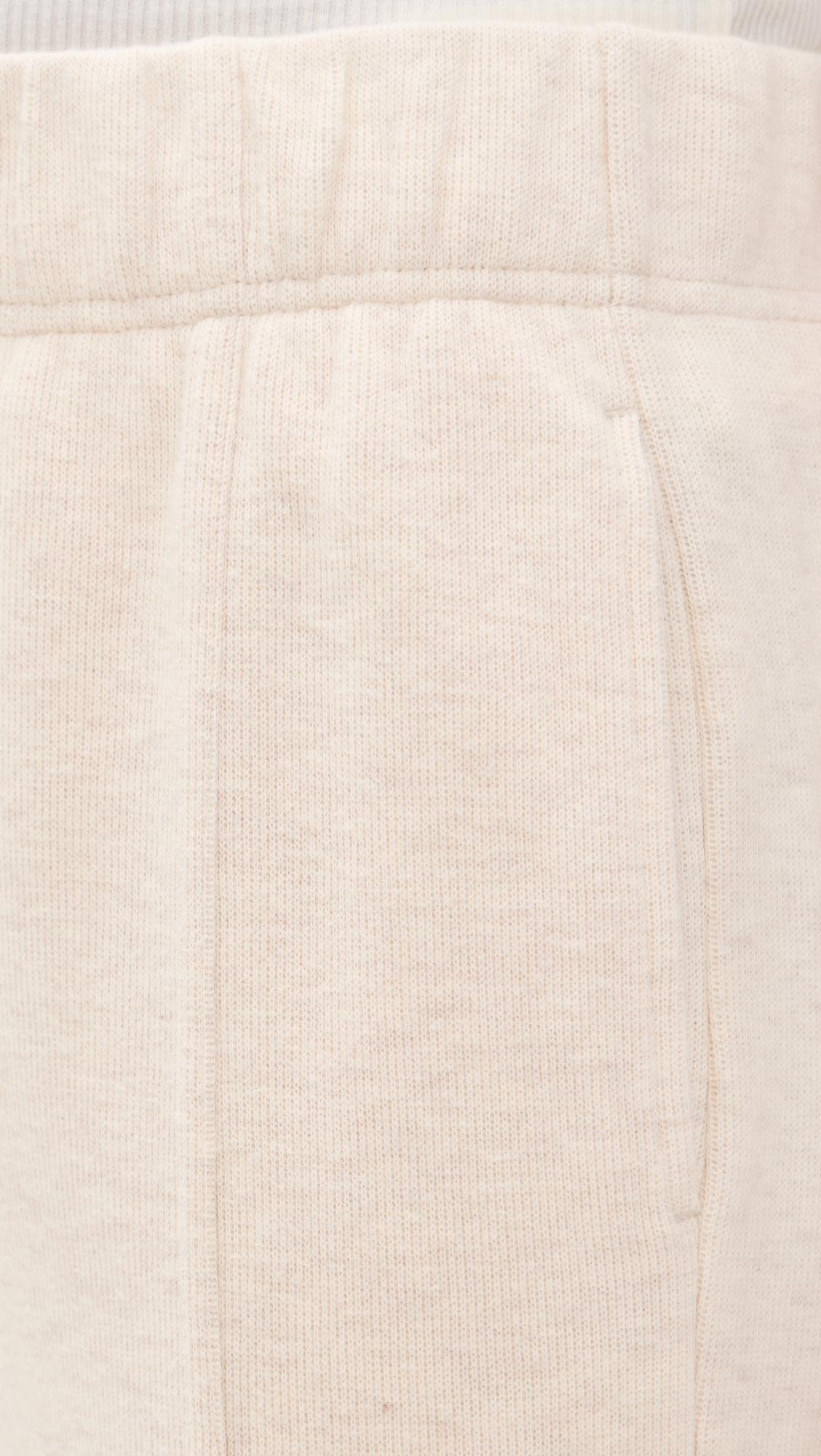 Signature Rib Joggers Oatmeal Heather