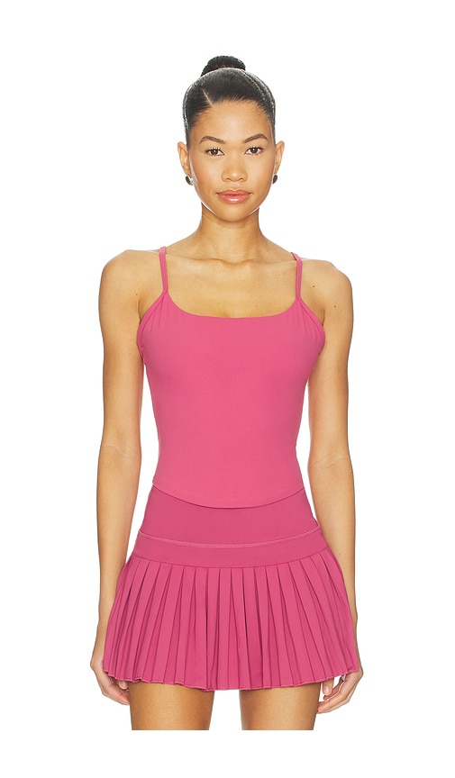 Gold Hinge Strydeform Tank Top in Raspberry. L also in