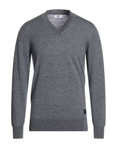 Man Sweater Grey Size S Wool