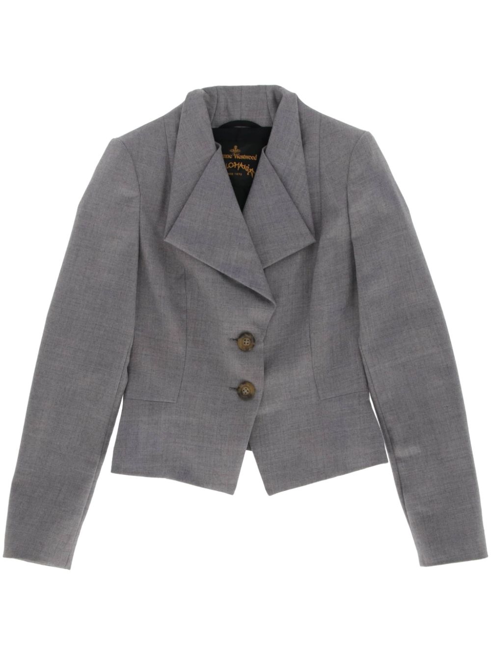 2017-2018 single-breasted blazer - Grey