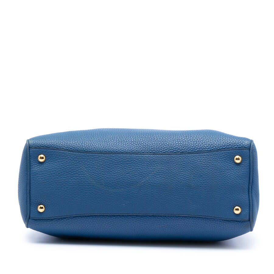 Pre-owned Vitello Daino Zip Top Satchel S0N72H30QPL38QFV