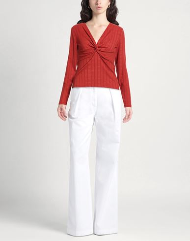 Woman Top Rust Size XS Polyester, Viscose, Elastane