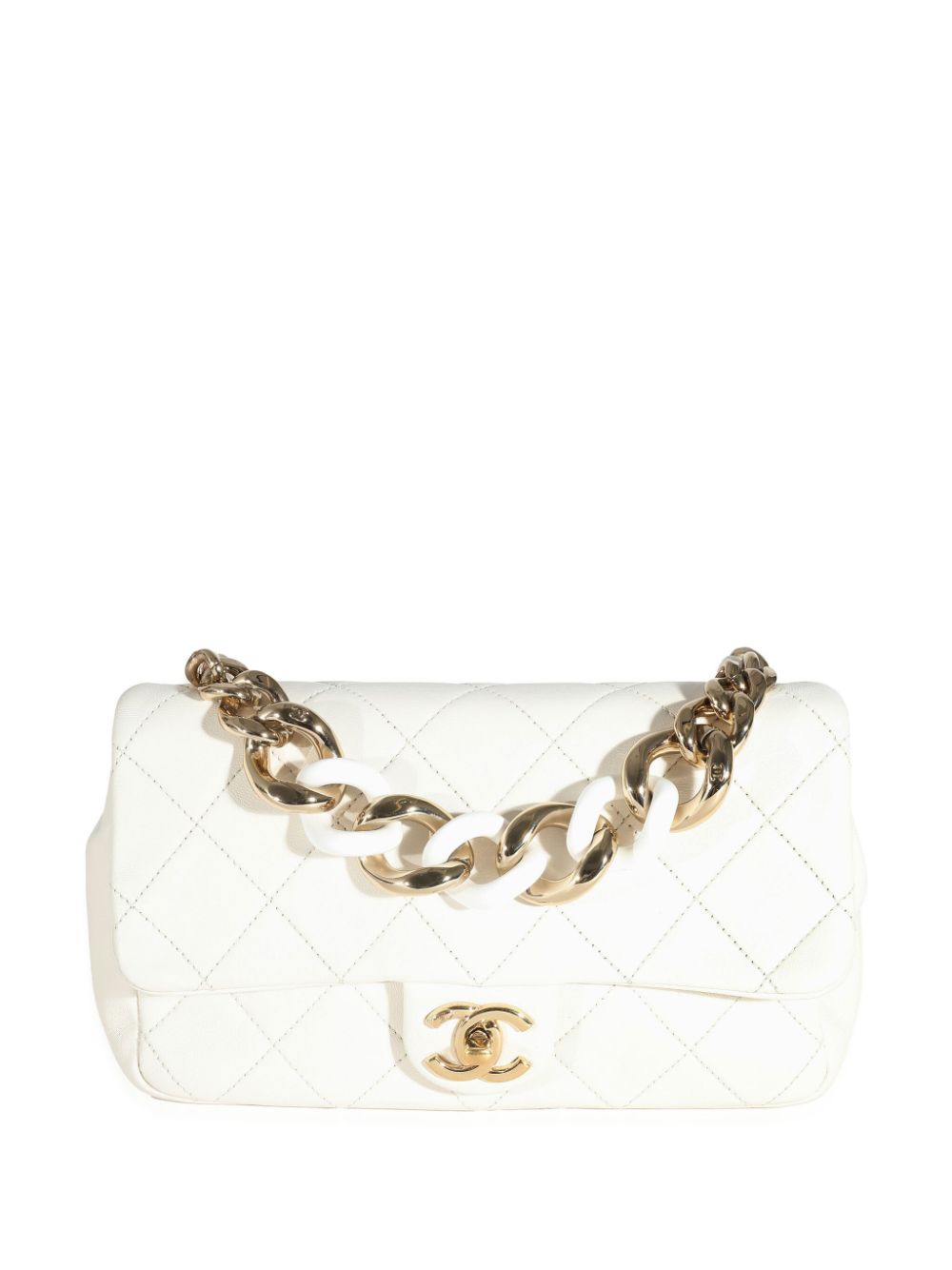 2019 Classic Flap shoulder bag - White