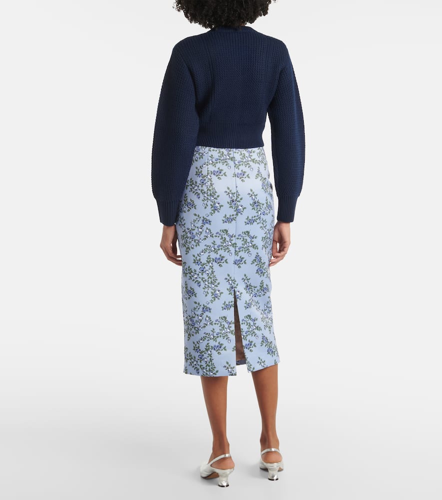 Albert cropped wool cardigan