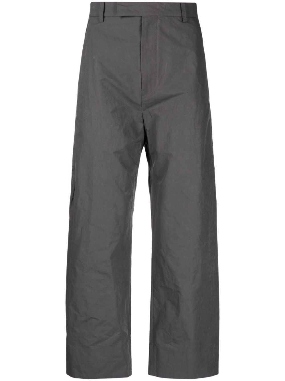 High-waist tailored trousers - Grey