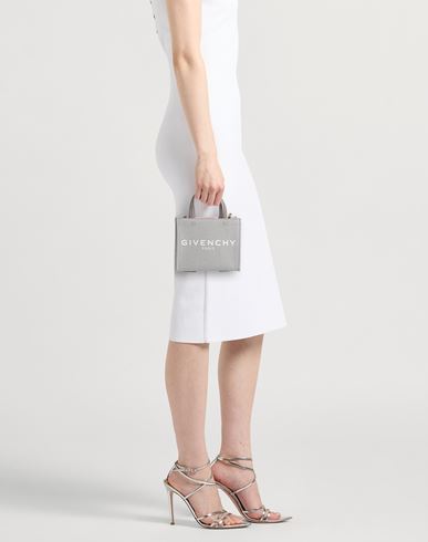 Woman Handbag Grey Size 