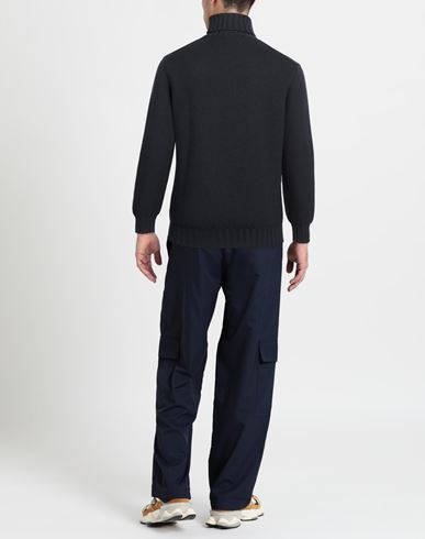 Man Turtleneck Midnight blue Size 46 Merino Wool