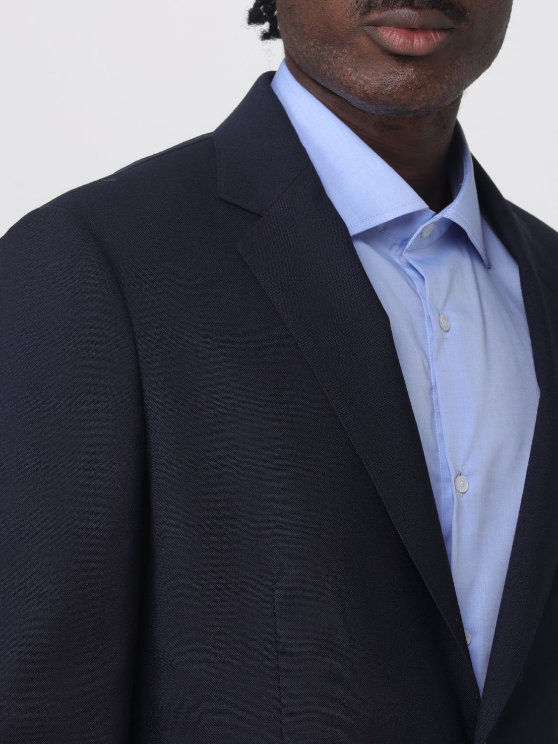 Blazer Men color Denim