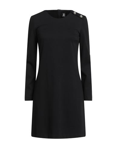 Woman Mini dress Black Size 10 Viscose, Polyamide, Elastane