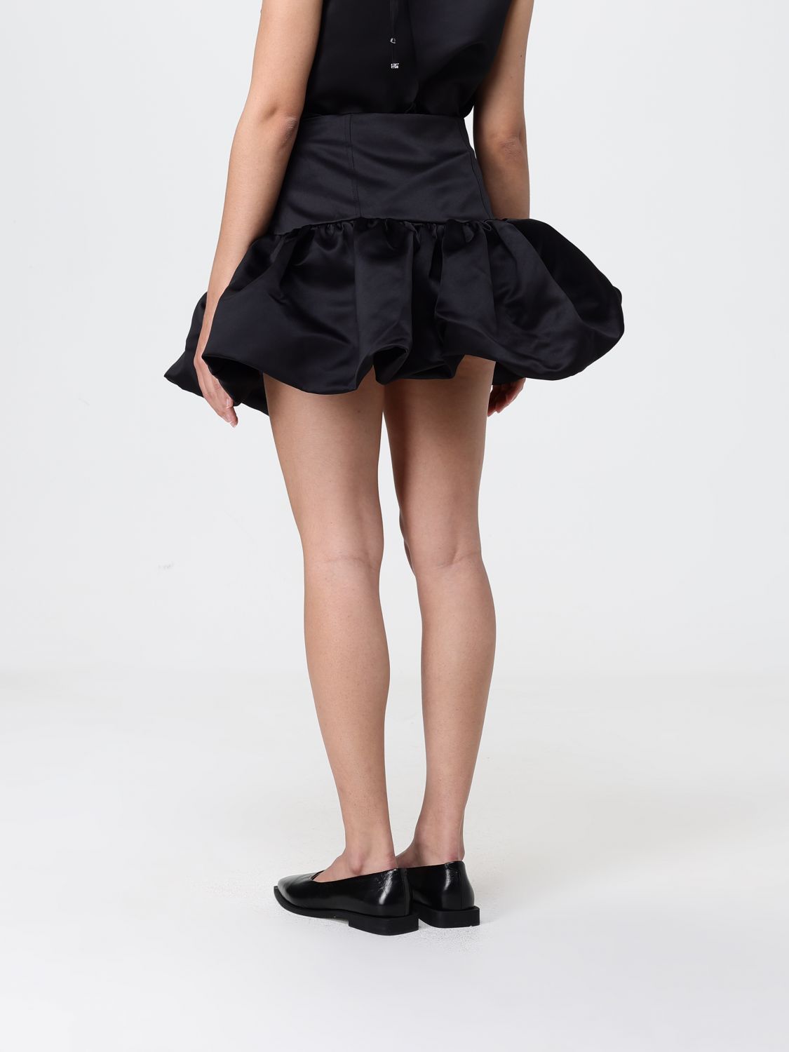 Skirt Woman color Black