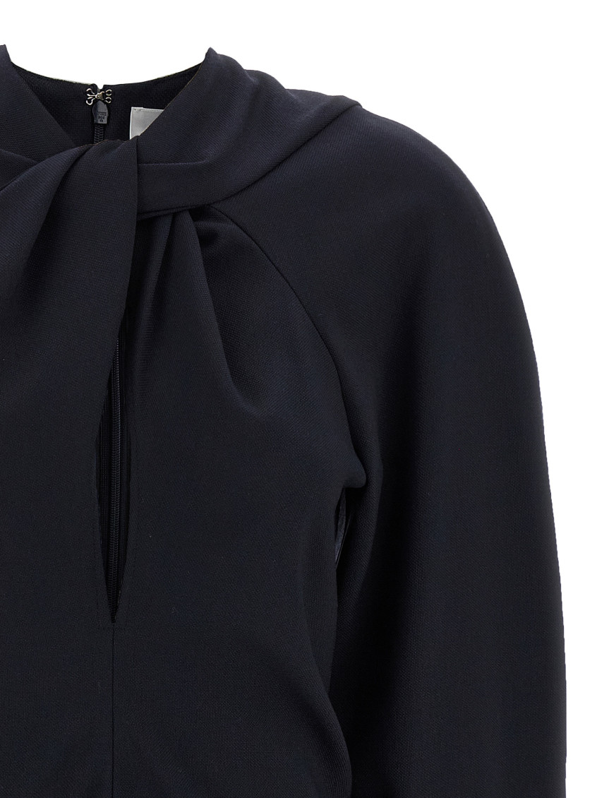 Twist Detail Shirt And Blouse Blue