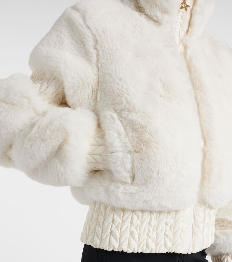 Padded ski jacket